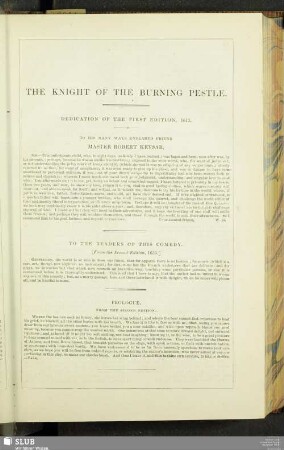 The Knight Of The Burning Pestle