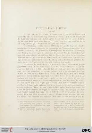 1: Peleus und Thetis