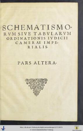 Pars altera.