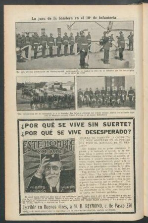 La jura de la bandera en el 10° de infantería
