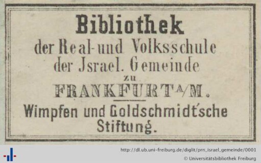 Exlibris (Aus: UB Freiburg, G 4372,i-8,1/2).