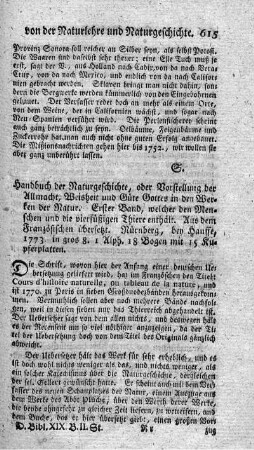 Handbuch der Naturgeschichte. Bd.1.