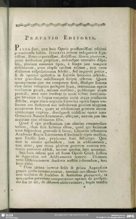 Praefatio Editoris