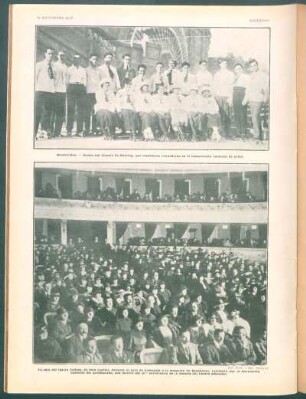 [Notas gráficas de Montevideo y de Buenos Aires]