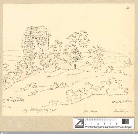 Auf Hohengundelfingen, Bichishausen, Hundersingen