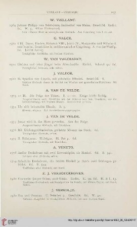 [V] (Nr. 2369 -2425)