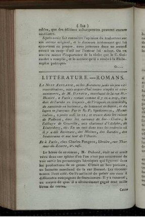 Littérature. --- Romans.