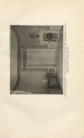 Rosafarbenes Schlafzimmer im Schloss Freienwalde (Königin-Luise-Zeit)