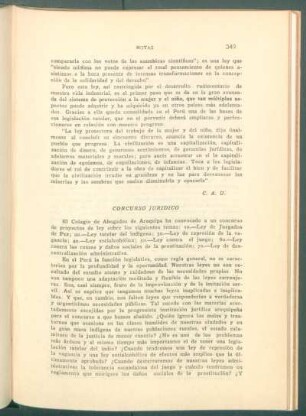 Concurso jurídico