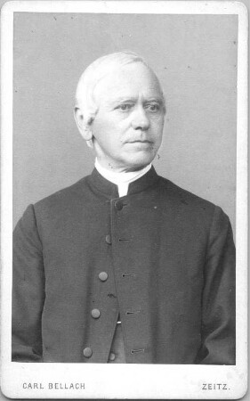 Porträt des Pfarrers Heinrich Trübenbach