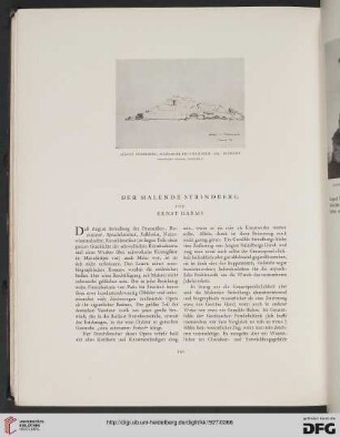 Der malende Strindberg