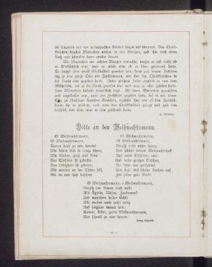 Bitte an den Weihnachtsmann.
