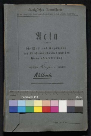 Ahlbach: Kirchenvorstandswahlen