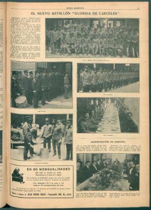 El nuevo batallón "Guardia de Carceles"