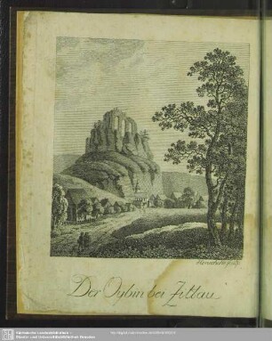 Der Oybin bei Zittau