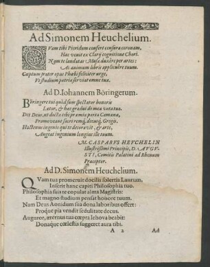 Ad D. Simonem Heuchelium.