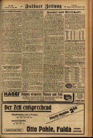 Zweite Ausgabe vom Sonntag, den 15. Juni 1924.