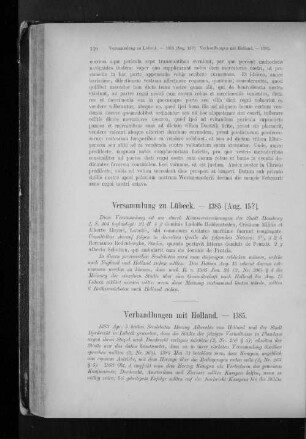 Versammlung zu Lübeck. - 1385 [Aug. 15?]