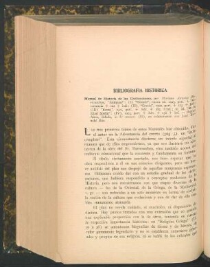 Bibliografía histórica
