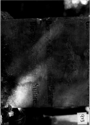 Grabstein 97 (Index: 100109447) Material: Sandstein oder Marmor (?), Sockel Kalkstein, eingelegte Bleibuchstaben Zustand: Buchstaben teilweise herausgebrochen Maße HxBxT: 133x45x30 cm Beschreibung: Obelisk, Sockel rustica Besonderheit: Nummer auf Rückseite: 217: Grabstein 97B