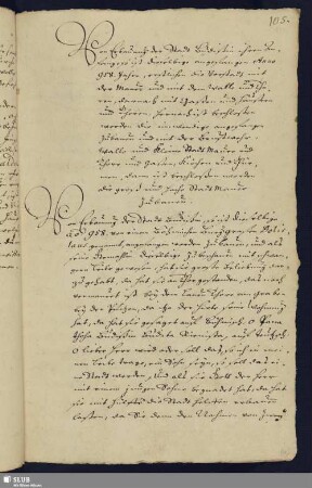 Von Erbauung der Stadt Budißin ihren Anfang ... Anno 958 [bis Anno 1591 : chronologischer Überblick betr. Herrschaftsverhältnisse, Unruhen, Aufstände, Missetaten u.ä.]