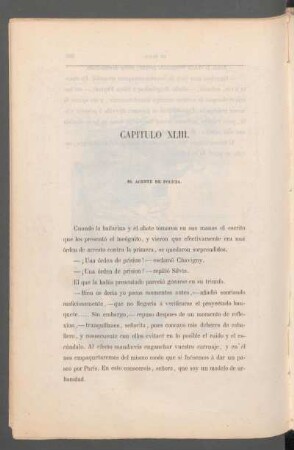 Capítulo XLIII. - El agente de policía.