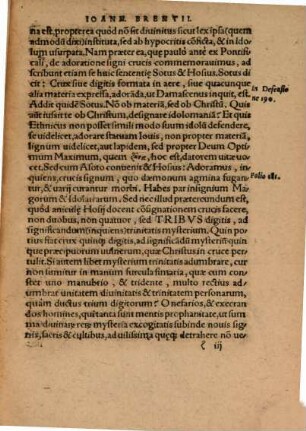 Refutatio pia et perspicua criminationum, calumniarum et mendaciorum, quibus Stanislaus Hosius non solum Prolegomena Joannis Brentii, verum etiam universam vere piam doctrinam contaminare conatus est ...