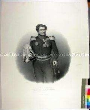 Porträt des Hannoverschen Generallieutenants Georg Graf von der Decken