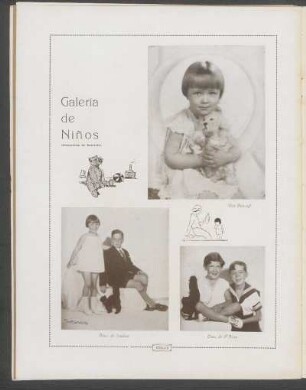 Galería de niños - (Fotografías de Yarovoff) : [Fotografías de] Vera Yarovoff [y] Niños de Stanhan [y] Niños de O' Brien