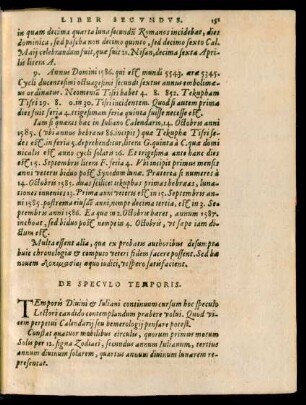 De Speculo Temporis.