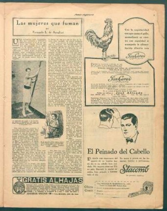 Las mujeres que fuman