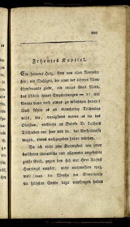 Zehentes Kapitel.