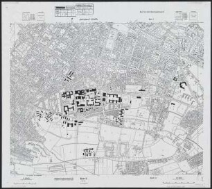 6/7 : [Ausschnit von: Altstadt, Zschertnitz, Räcknitz, Mockritz, Strehlen, Leubnitz/Löbtau, Plauen, Dölzschen, Coschütz], 1968 : 6/7 : [Ausschnitt von: Altstadt, Zschertnitz, Räcknitz, Mockritz, Strehlen, Leubnitz/Löbtau, Plauen, Dölzschen, Coschütz], 1968. - 1 Kt. : einfarb. Kopie