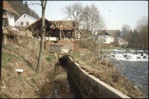 Mühlenruine an der Elz