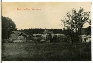 Hartha. Villenviertel