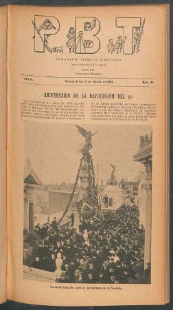 Aniversario de la revolución del 90