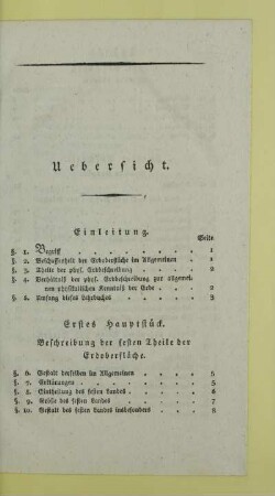 Uebersicht