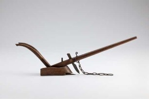 Modell eines Beetpflugs, um 1800