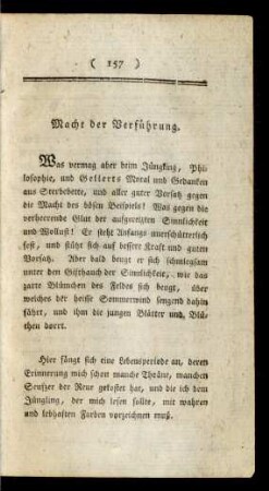 Macht der Verführung