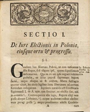 De legitima electione et coronatione potentissimi Poloniarum regis Augusti III.