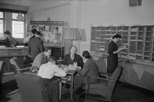 Blick ins Pressezentrum