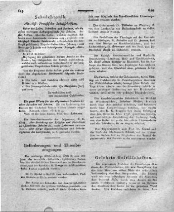 Schulchronik.