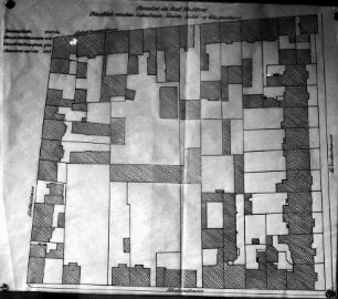 Bauplan der Stadt Heidelberg