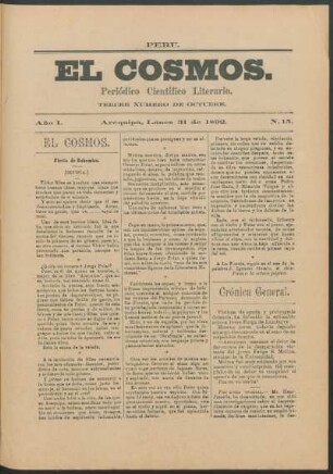 El cosmos.