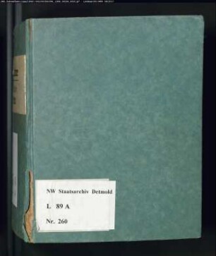 Gogerichtsregister Vogtei Schötmar
