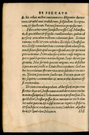 Tertium articulum probant Adversarii ...