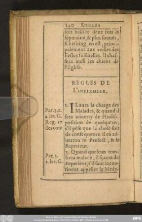 Regles De L'Infirmier.