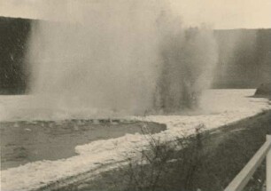Eissprengung 1954 beim Betteck/Rhein