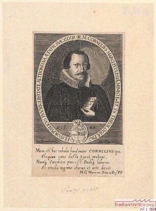 Cornelius Marci, Theologieprofessor in Altdorf