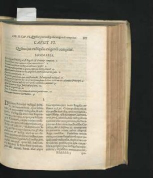 Caput VI. Quibus ius vectigalia exigendi competat.